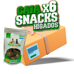Caja x6 Snacks - Hígados de pollo