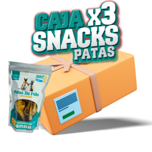 Caja x3 Snacks - Patas de pollo